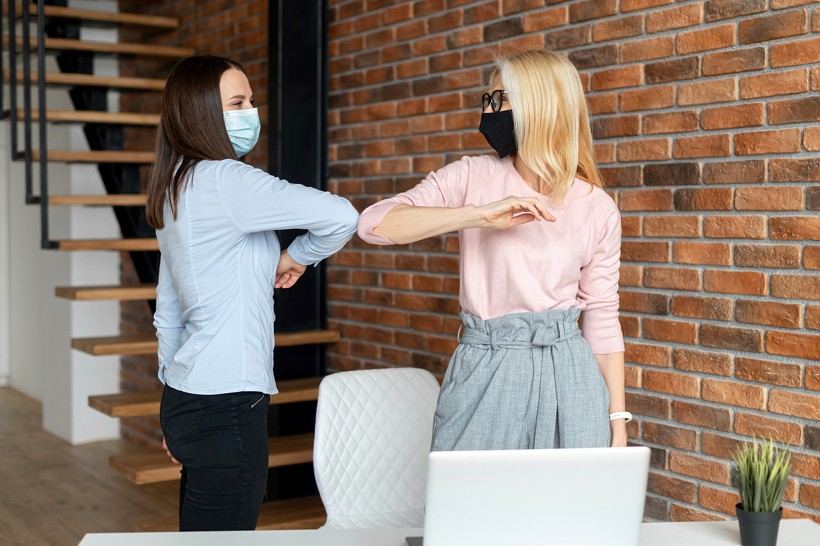 Greetings In The Office During A Pandemic, Alternative Handshake