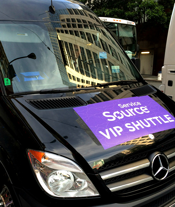 Alphagraphics vehicle wrap
