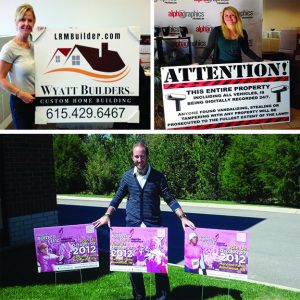 Marketing with yard signs