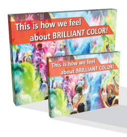 Custom Printed Gallery Canvas Wraps