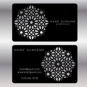 Die Cut Business Cards