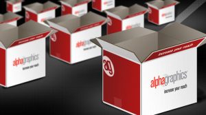 AlphaGraphics Boxes of Apparel