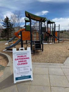 parks, playgrounds, signage, COVID19, coronavirus