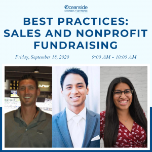 Nonprofit fundraising webinar flyer