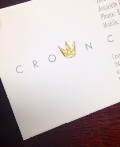 Foil Stamped Logo