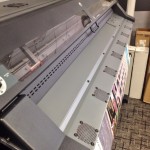 HP Large Format Machine - uses environmentally friendly latex ink that produces no harmful chemicals or air pollutants.