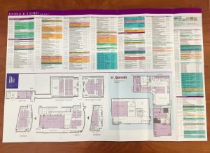 SHPE's brochure map that won an award in the category of broadside printing. 