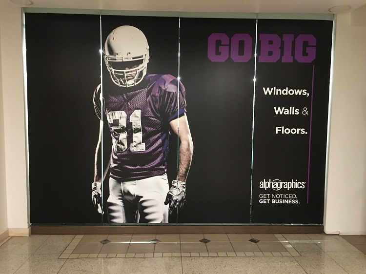 Go Big Window Graphic