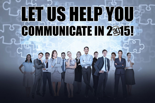 Communicate-2015 Let Us Help You Communicate In 2015 - Alpha Graphics