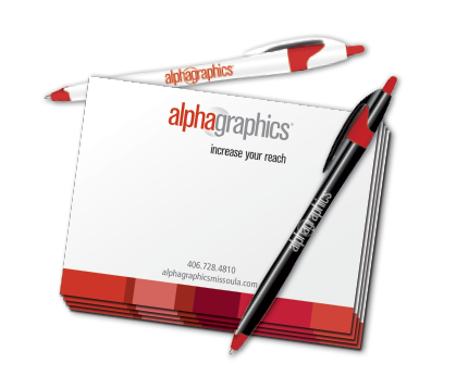 Promotional Items from AlphaGraphics Missoula
