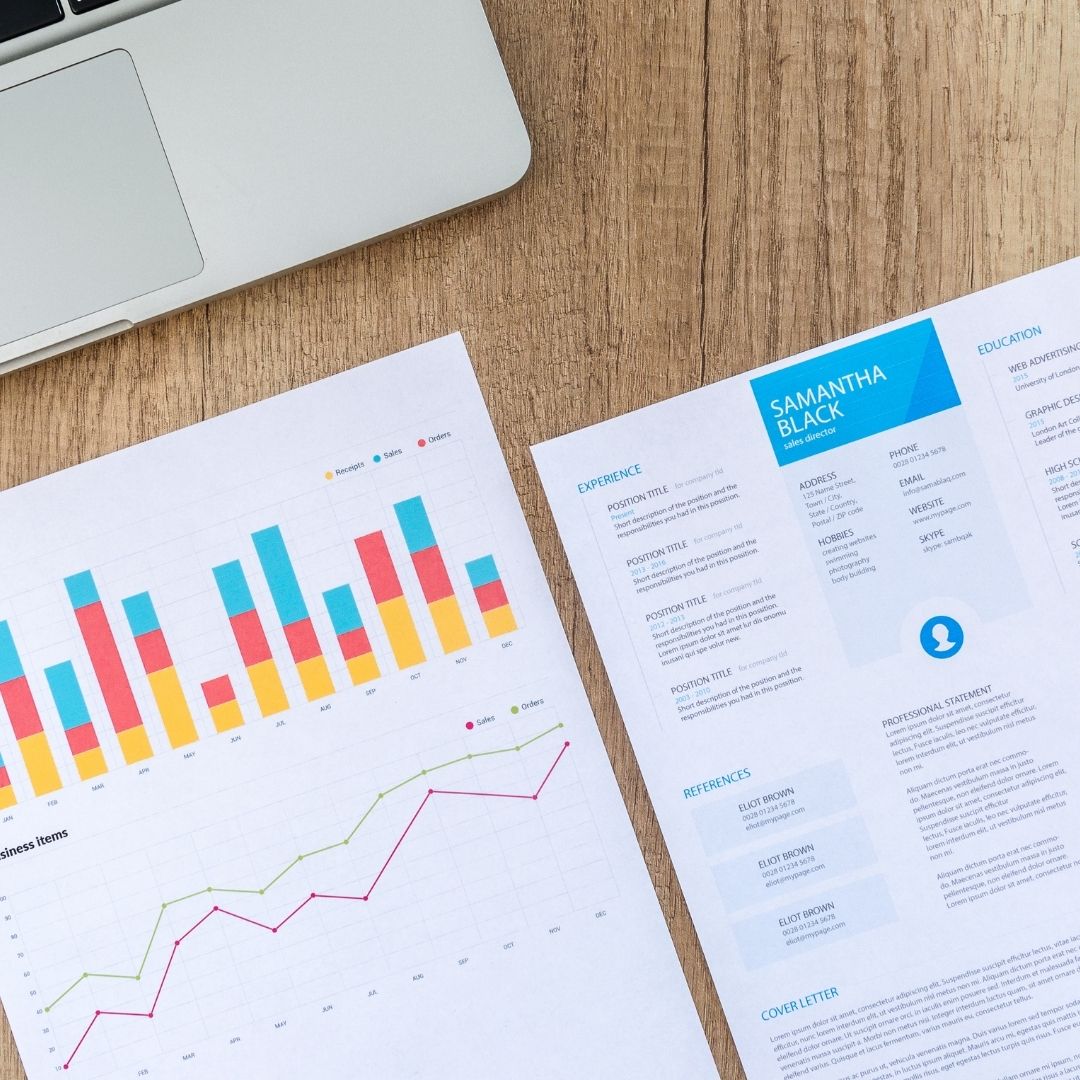 Papers showing graphs