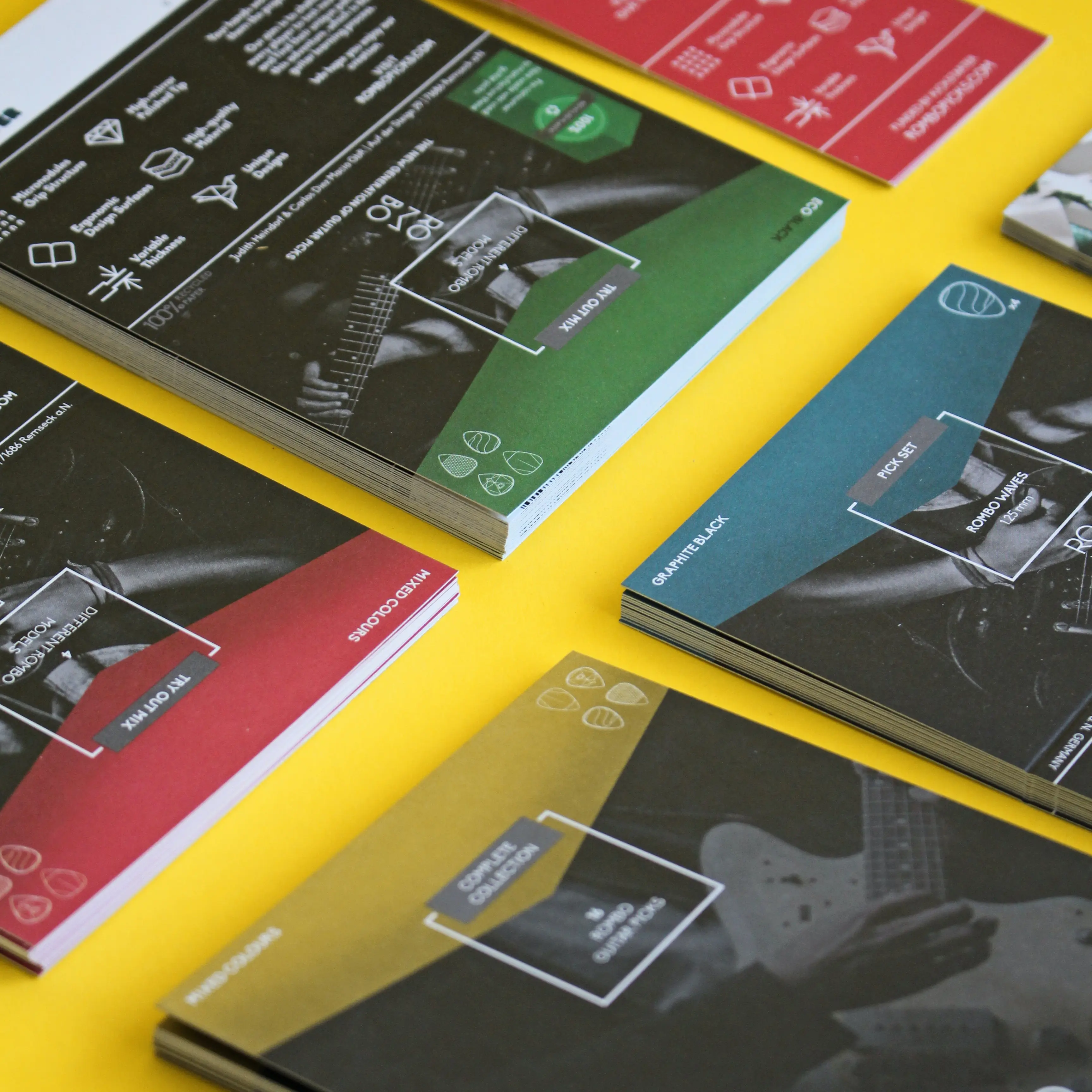 An image of various flyers