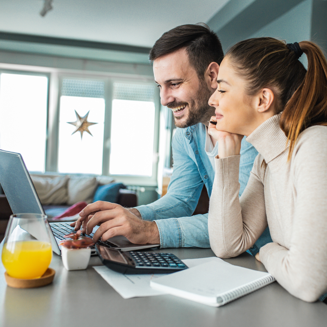 people looking at computer