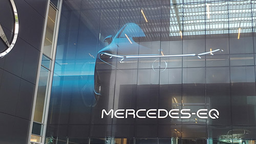 Mercedes installation - almost done