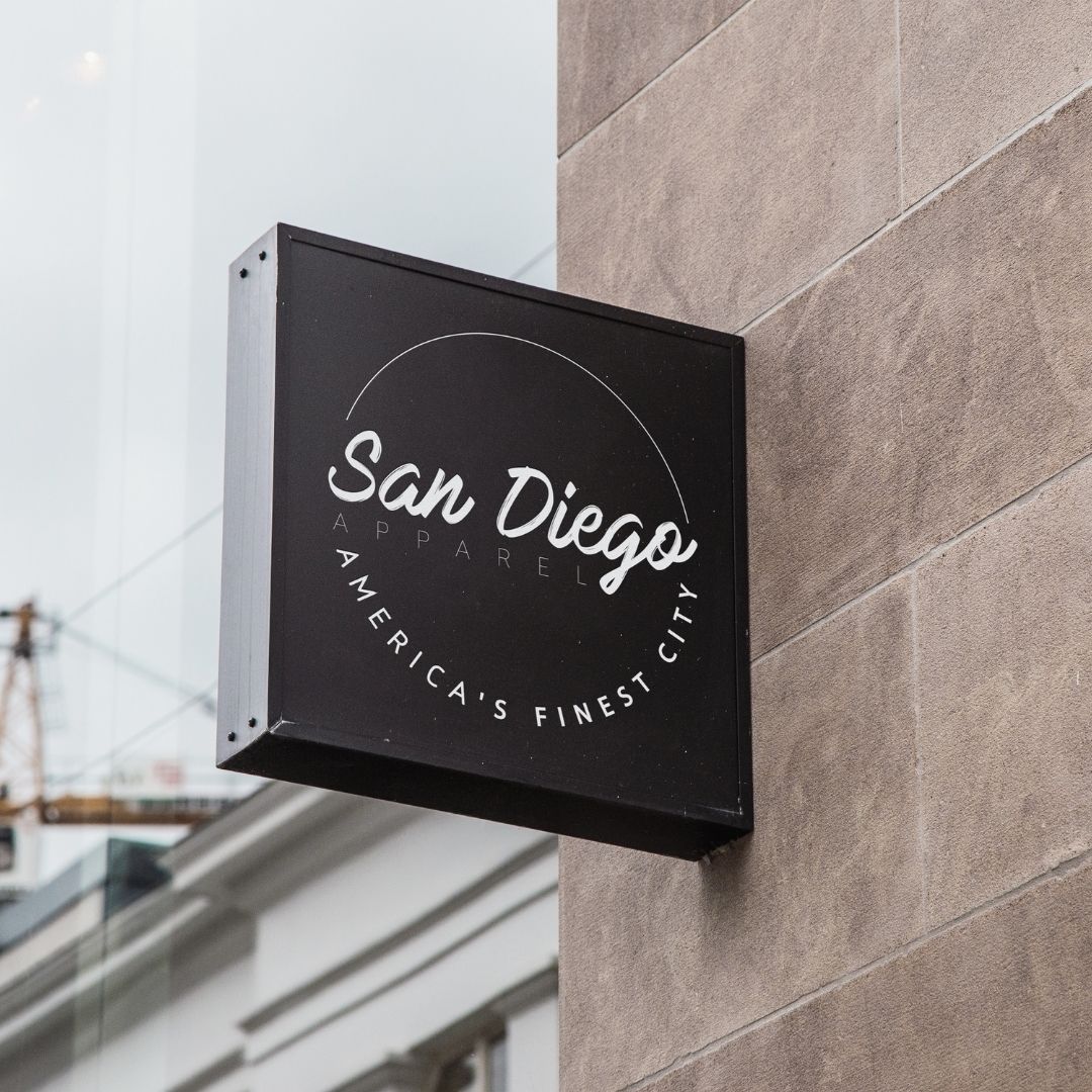 metal sign