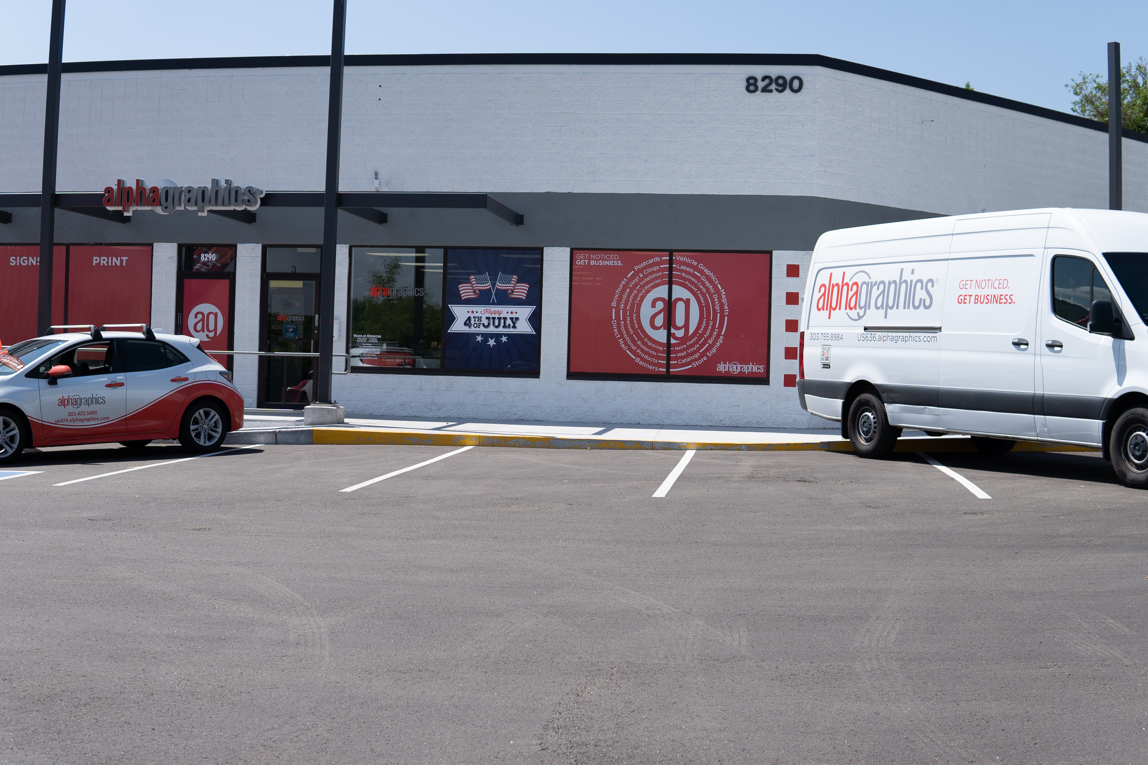AlphaGraphic brick-and-mortar location
