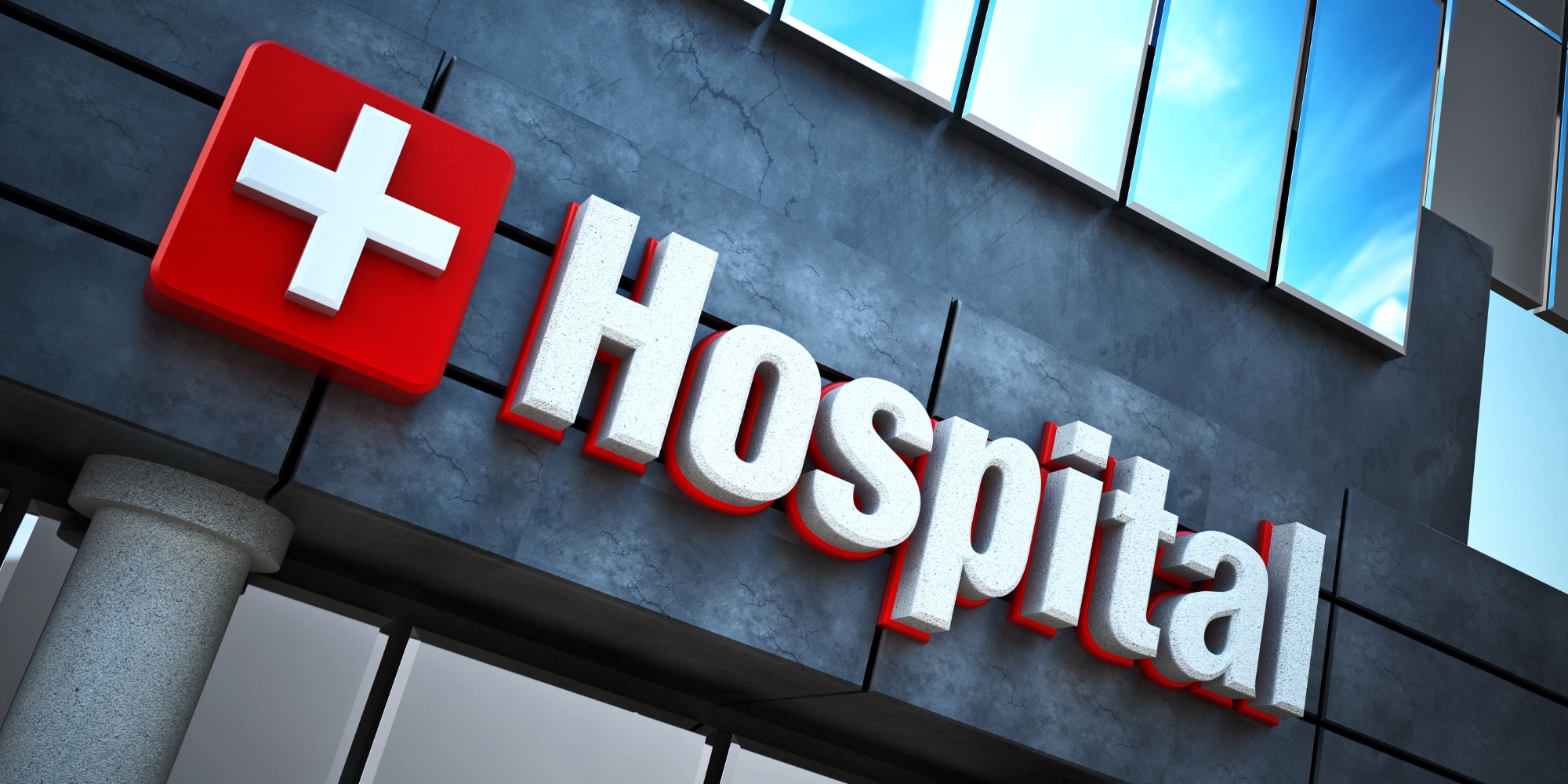 hospital signage