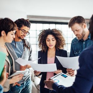 Small business meeting