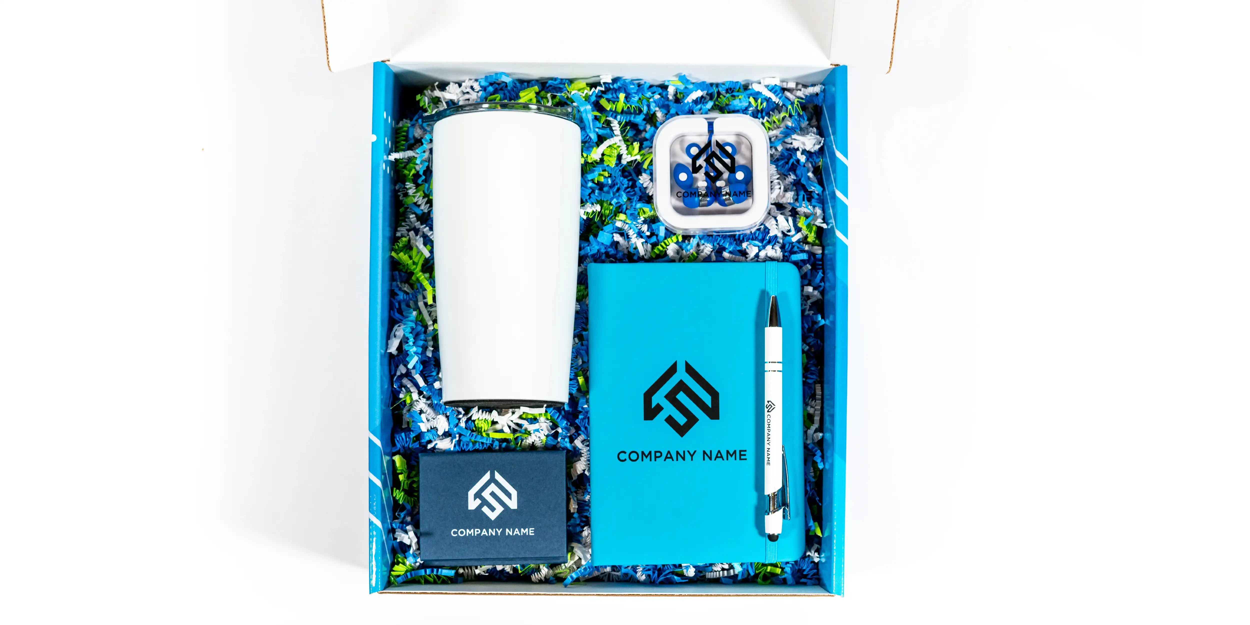 Branded gift boxes
