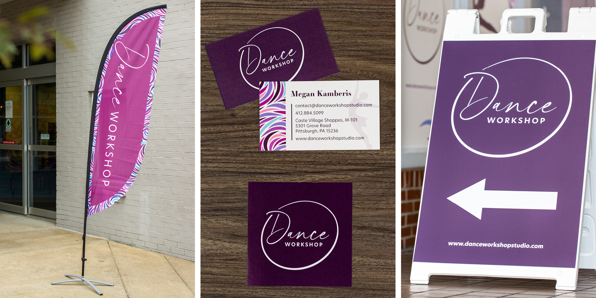 Signage for Dance Workshop