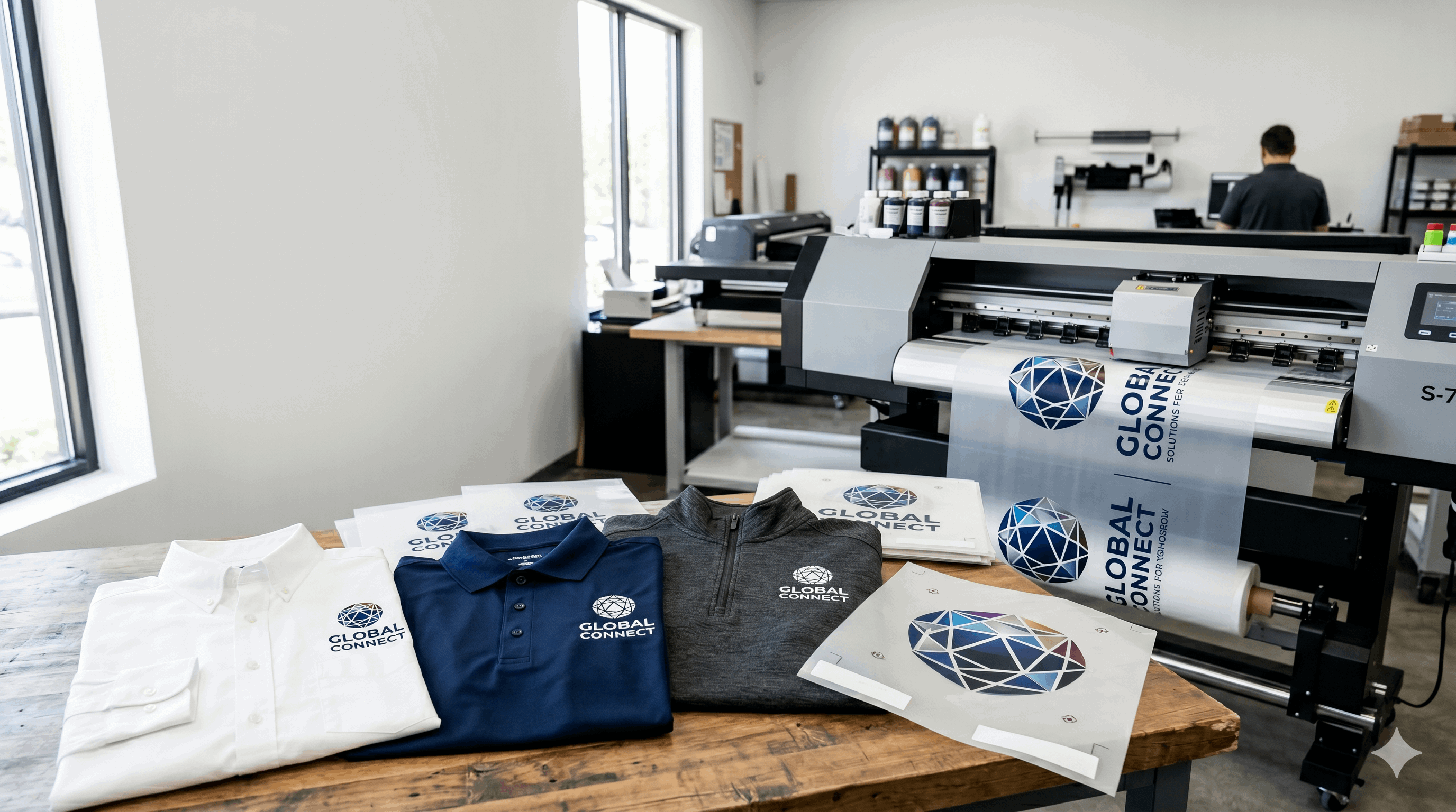 Corporate apparel printing and design in Salt Lake City, UT