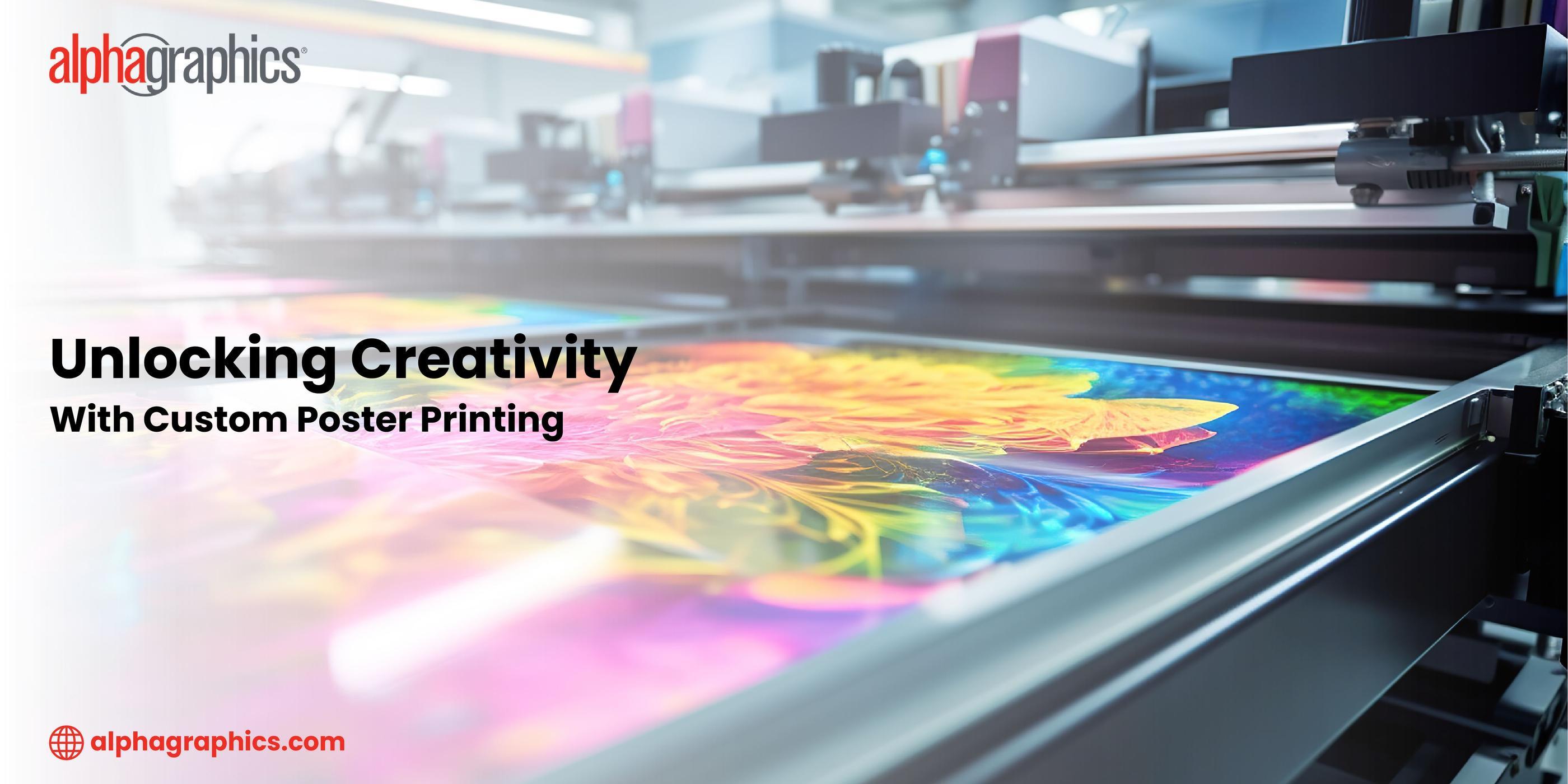 Custom Poster Printing Services in Downtown Portland