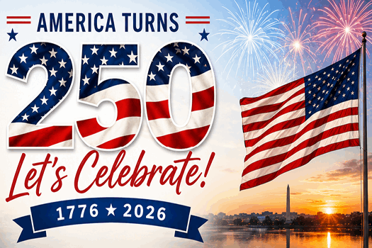 250 Years of America. 250 Years of Print.