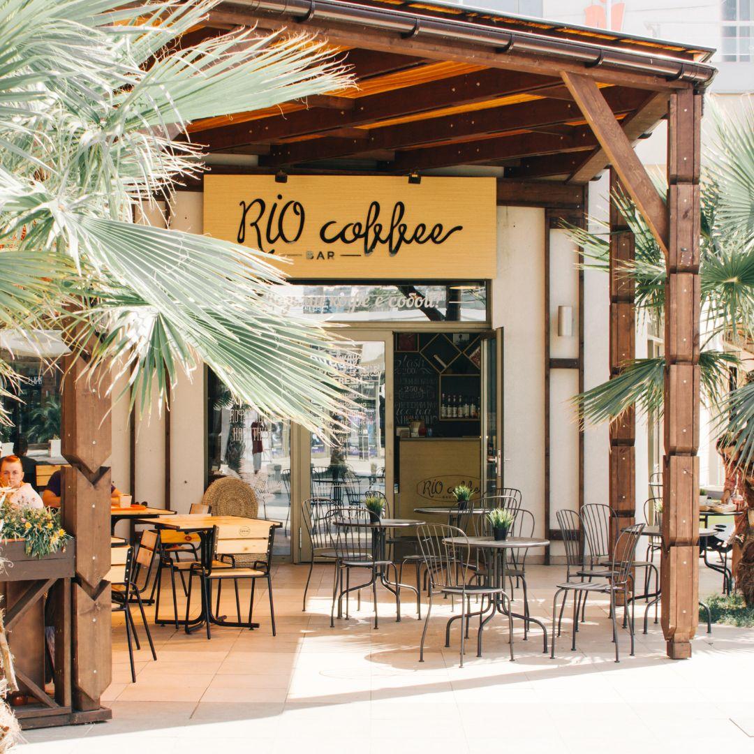 Coffee shop sign