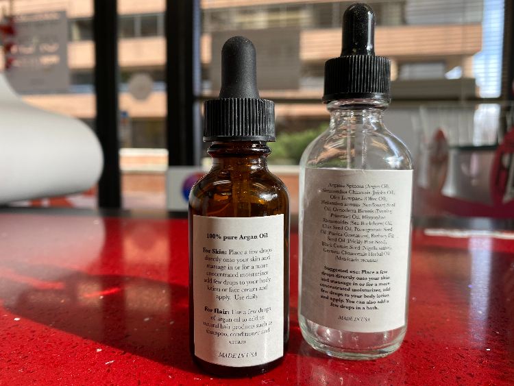 Jabrane and Co Labels back
