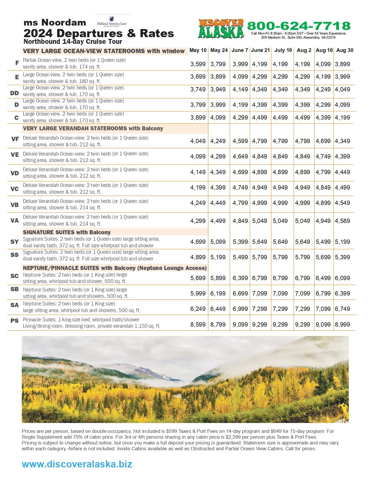 Discover Alaska brochure page 2