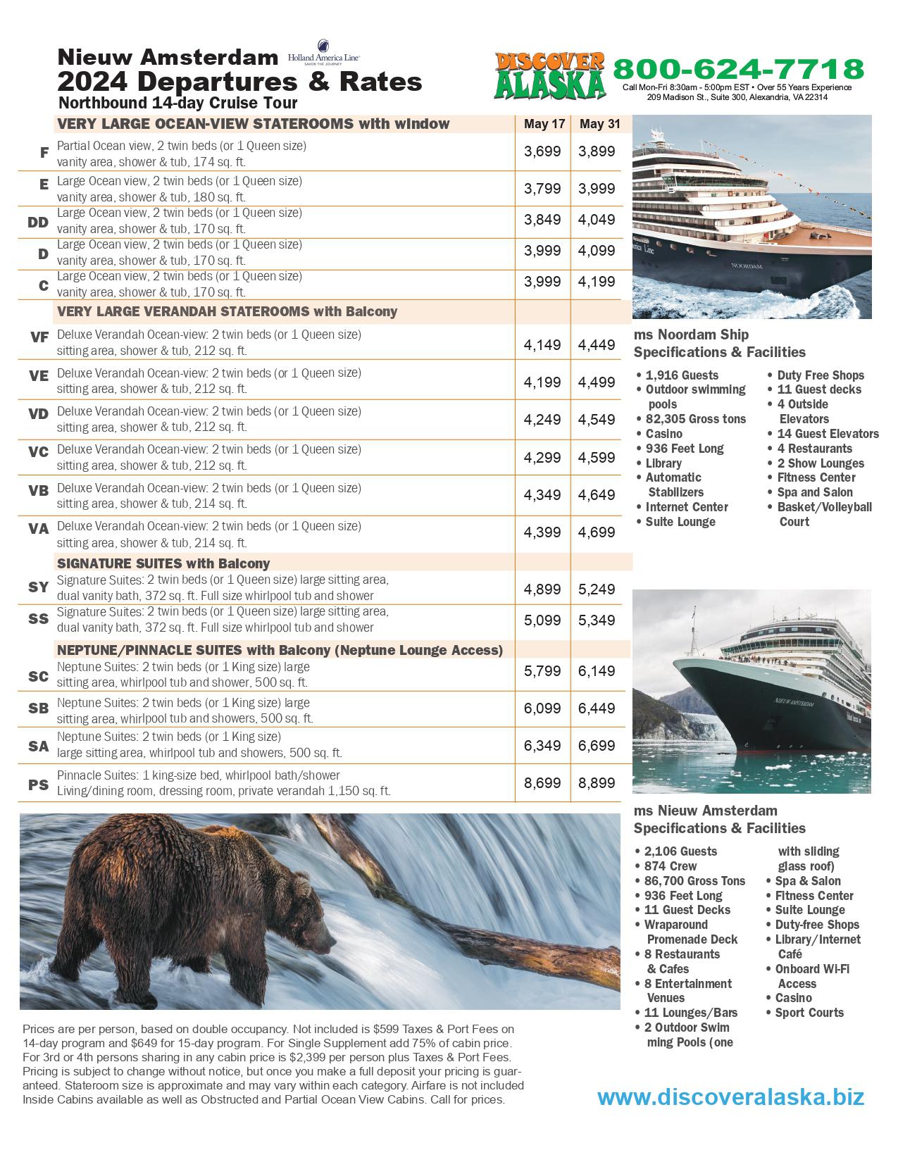 Discover Alaska brochure page 3