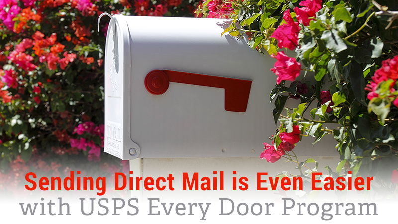 Sending Direct Mail is Even Easier with USPS Every Door Program