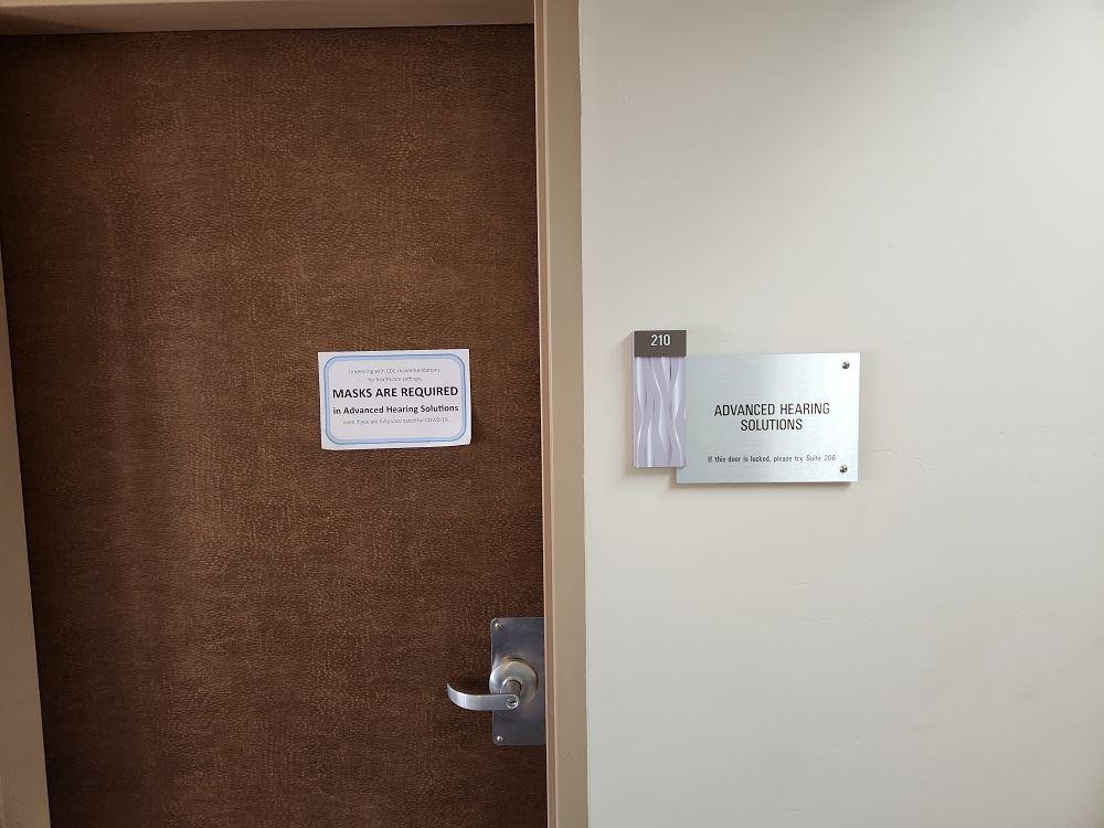 Suite Signs - Advanced Hearing Solutions