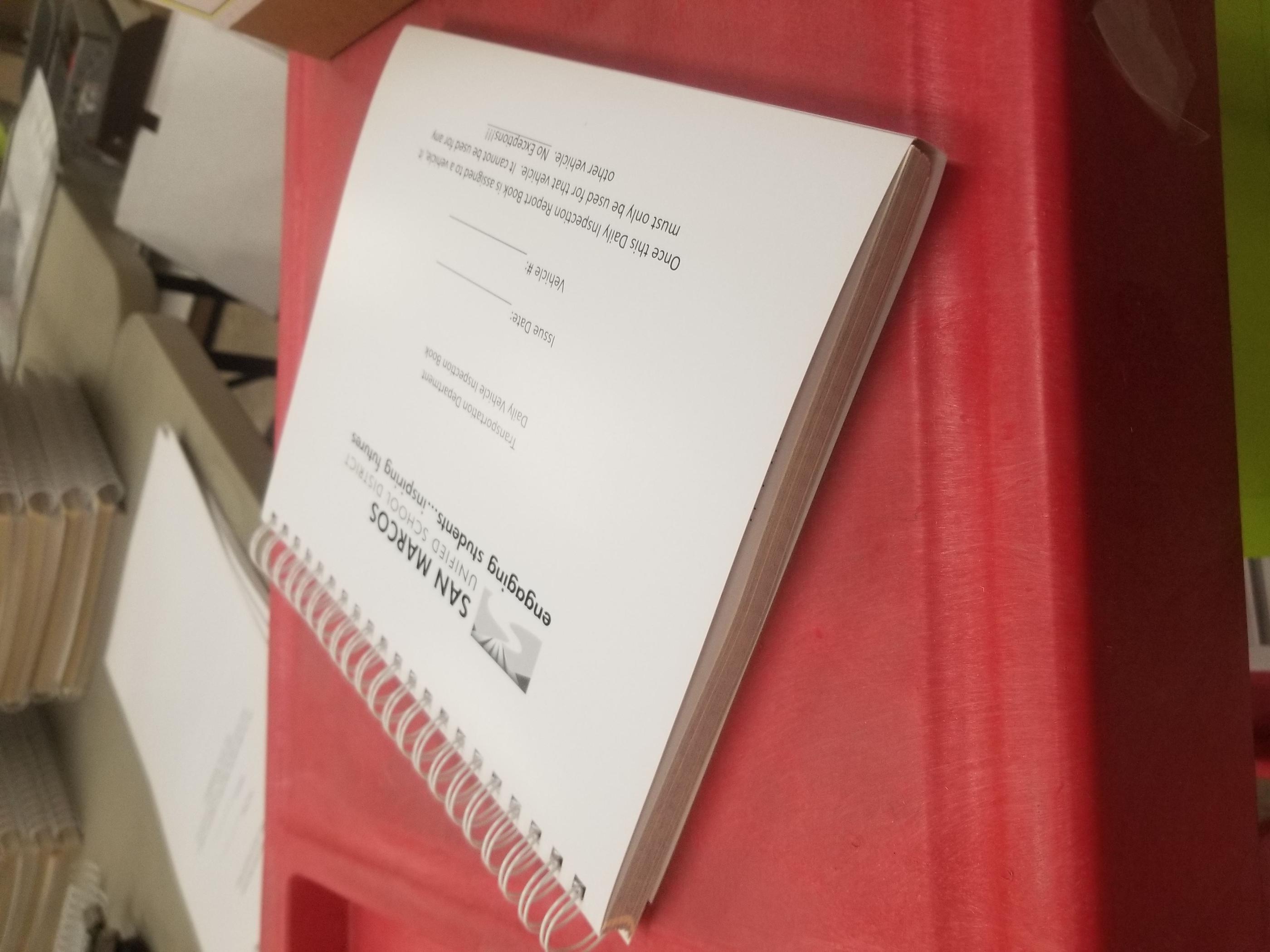 Coil Bound Books
