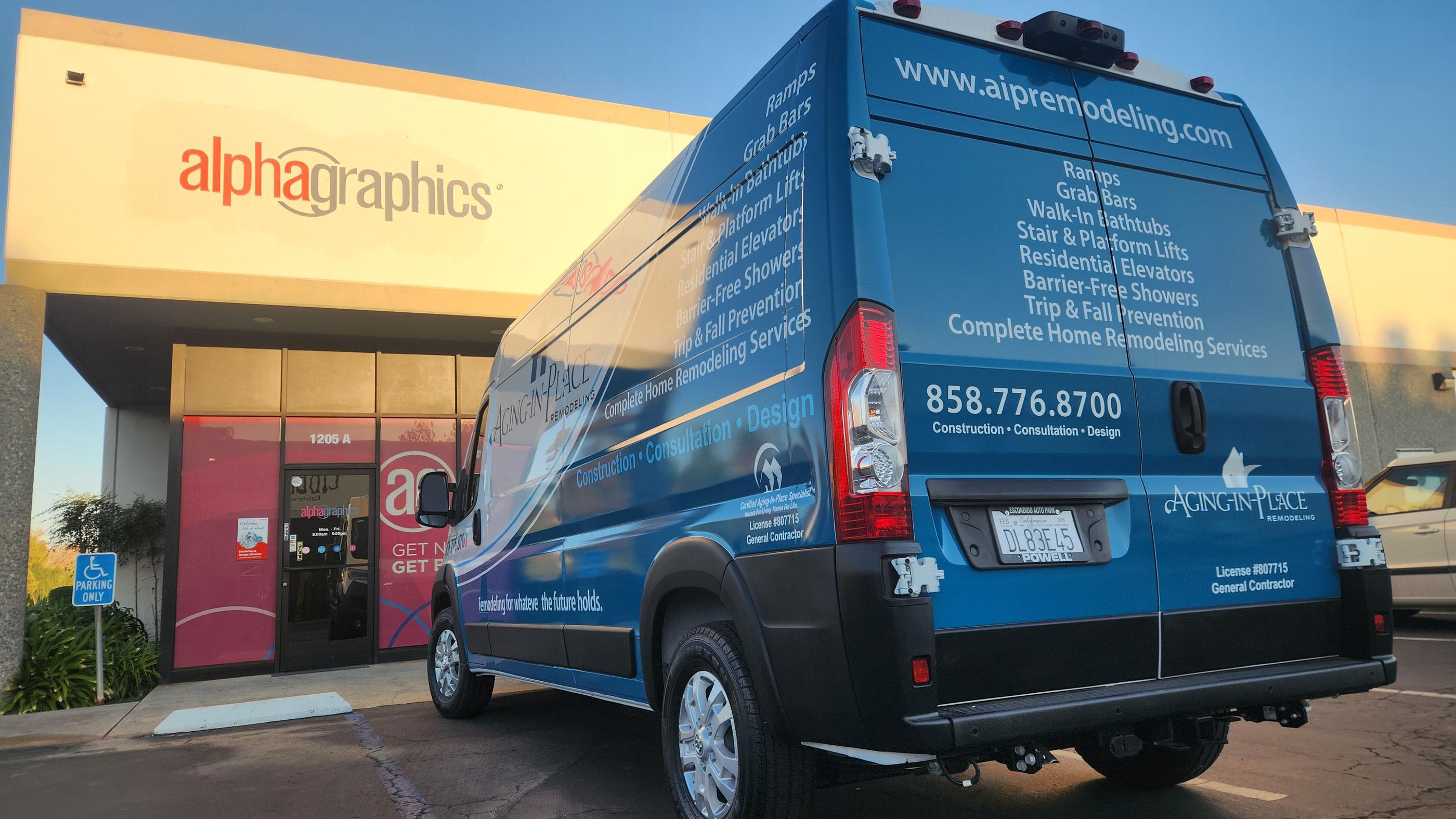 Aging In Place Van Wrap