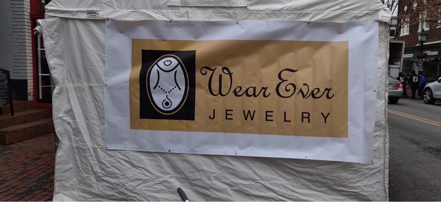 Alexandria business tent banner