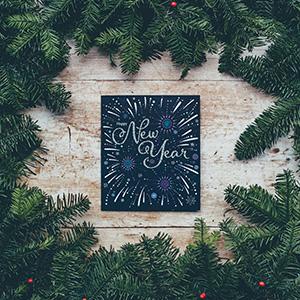 New years card