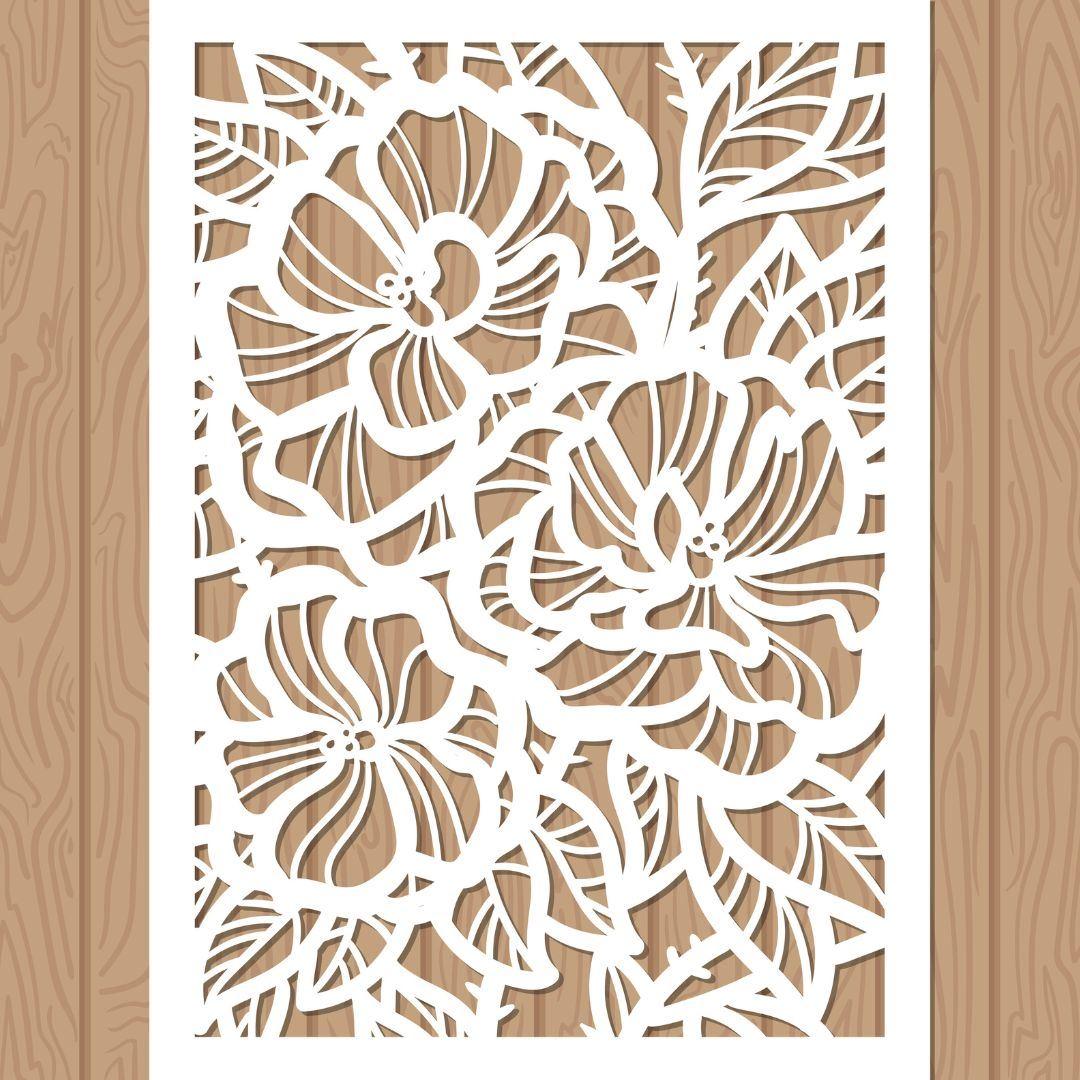 die-cut card