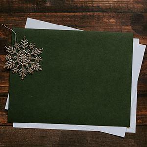 Nice card envelops and ornaments
