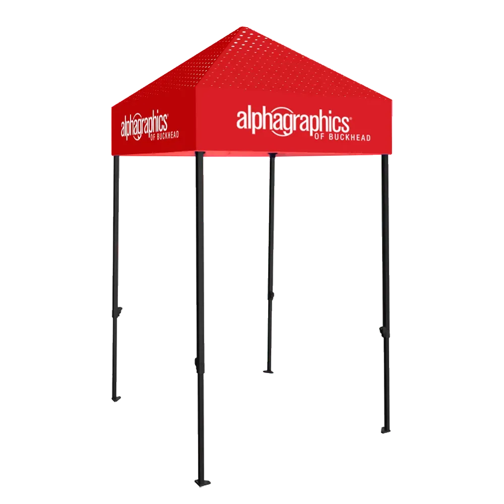 An image of a 5-foot wide tent.