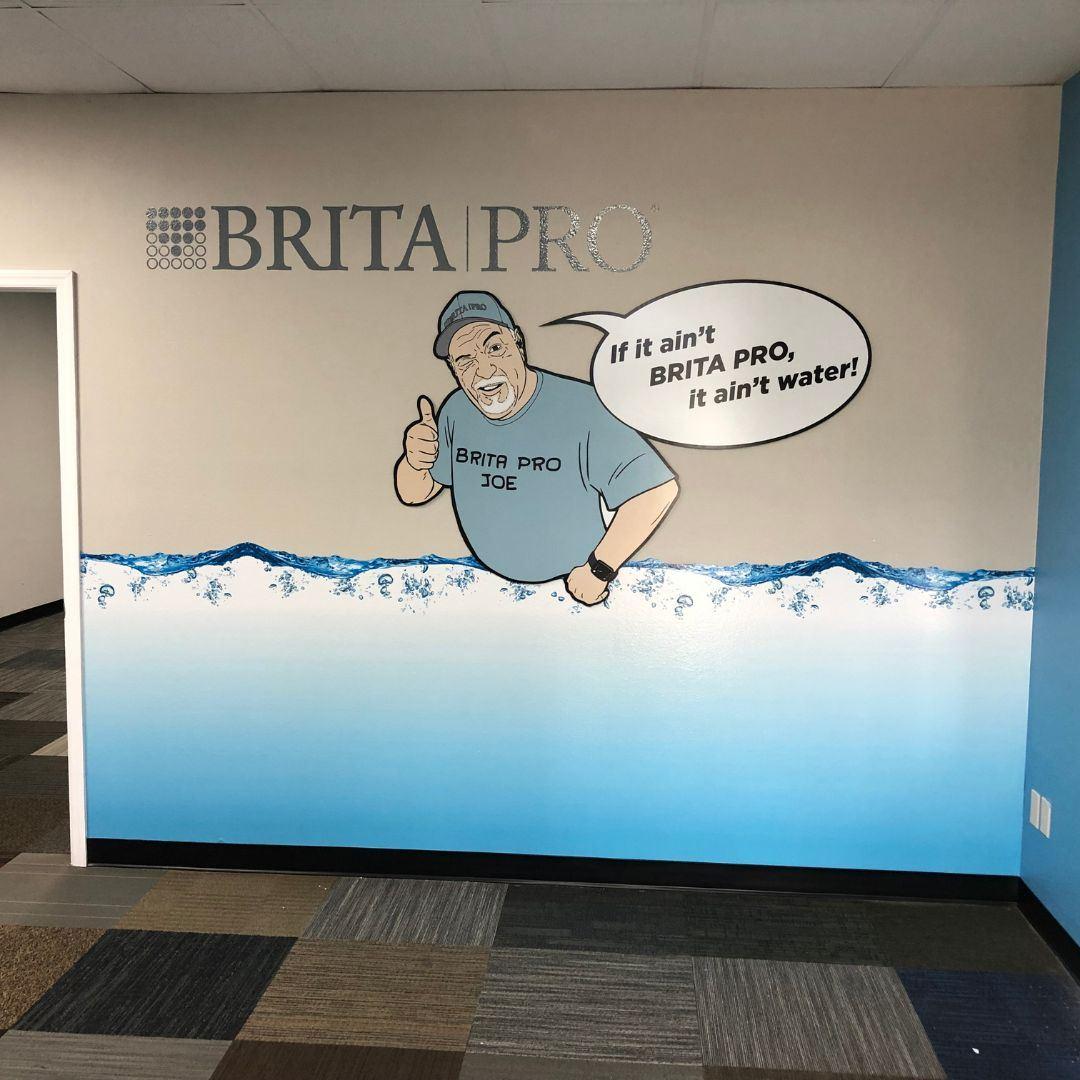 photo of storefront graphics