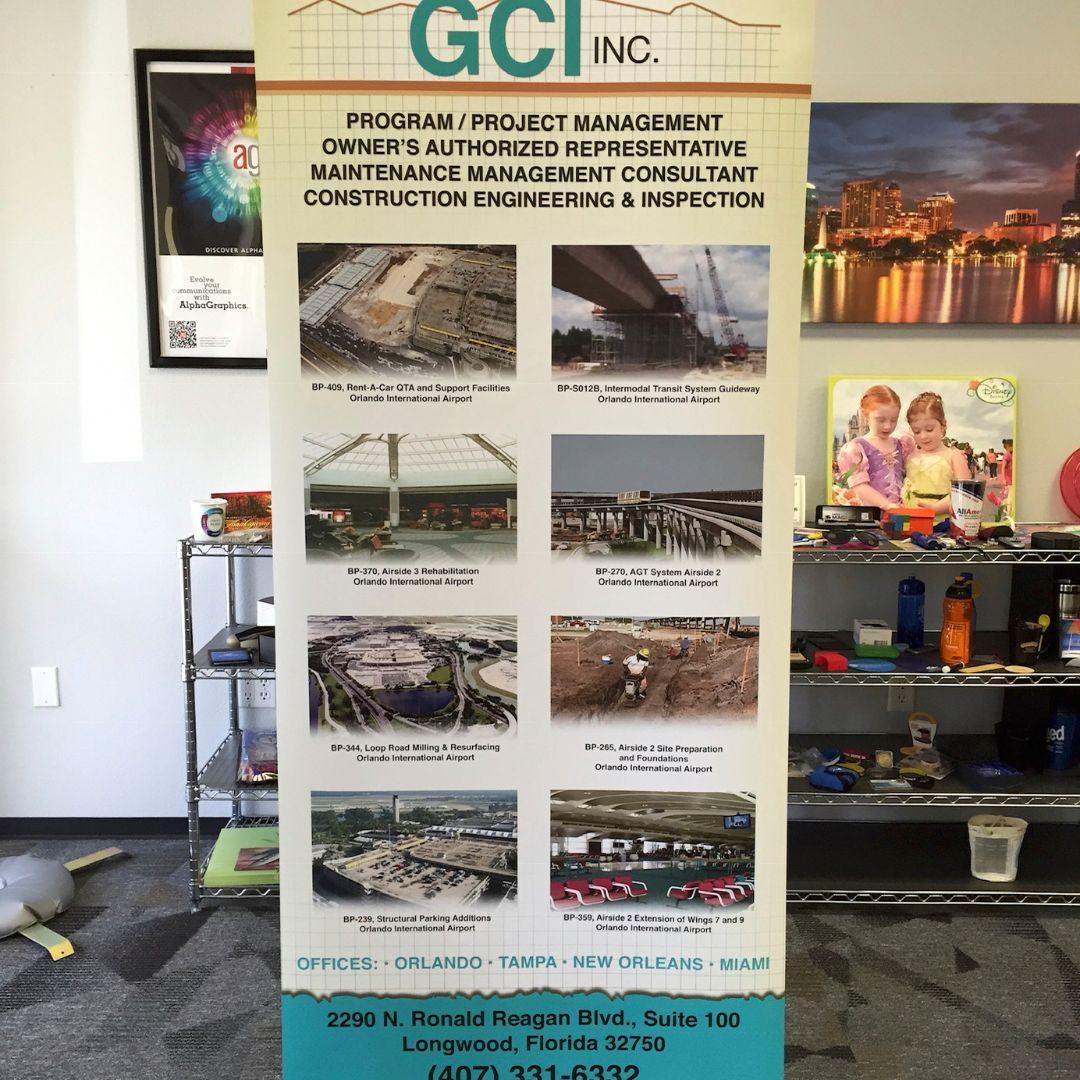 photo of storefront graphics