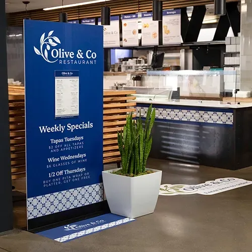 AG Web Images Restaurant Indoor Banner 2 Work