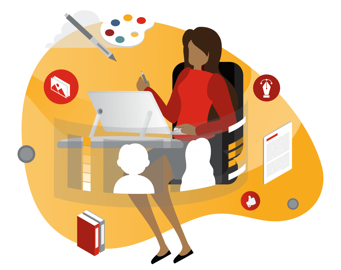 Print Services Illustration
