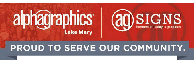 AlphaGraphics Business Signs Lake Mary & Orlando Florida
