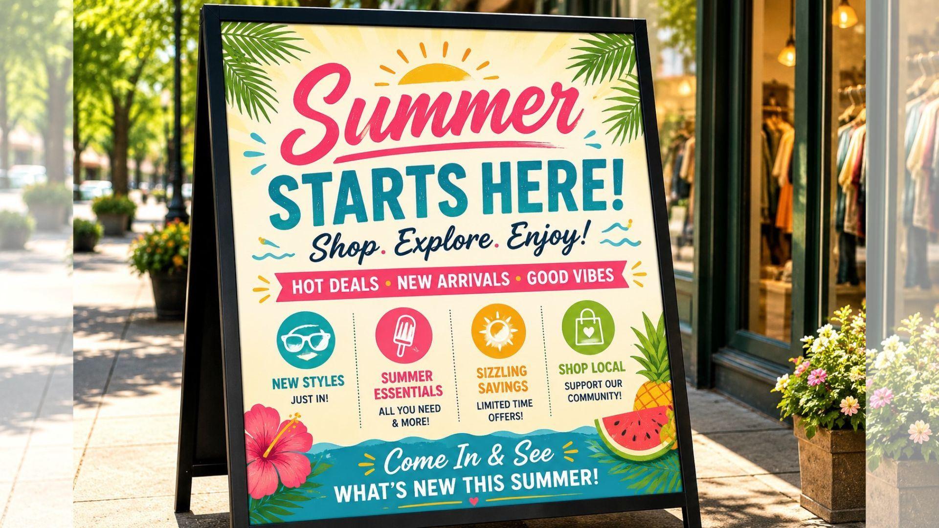 Can Custom Signs Improve Seasonal Foot Traffic in Boise?