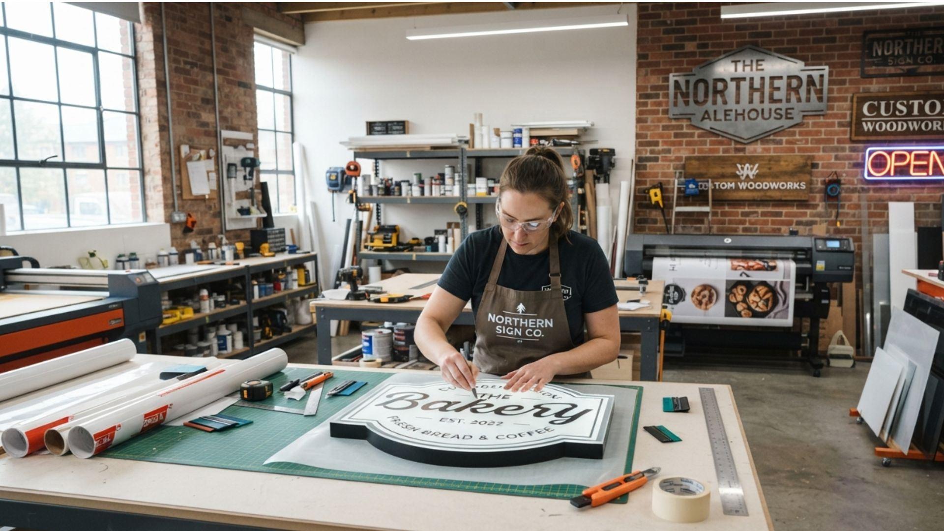 How a Custom Sign Shop in Carmel Helps Reduce Customer Confusion
