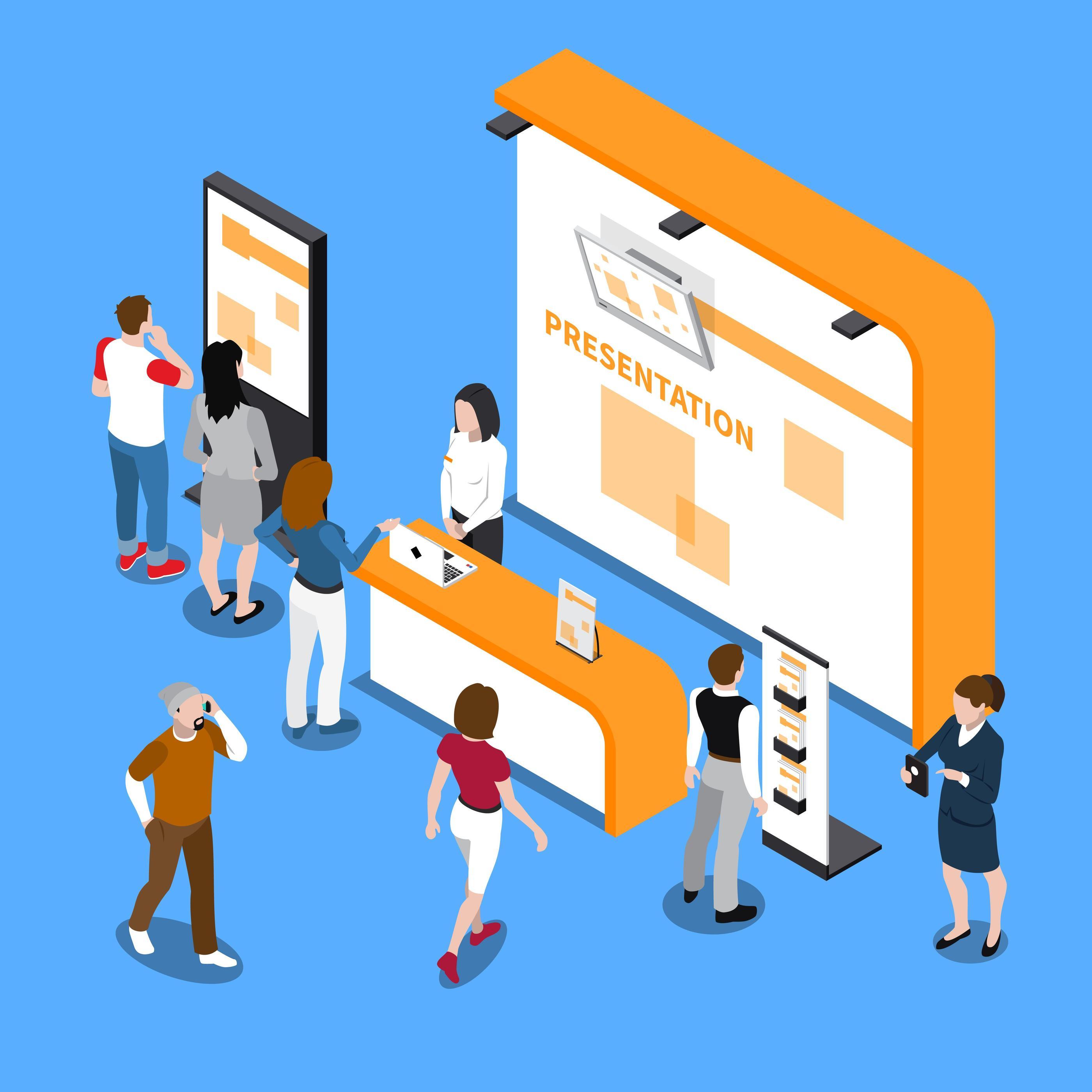 What Makes Trade Show Displays More Eye-Catching