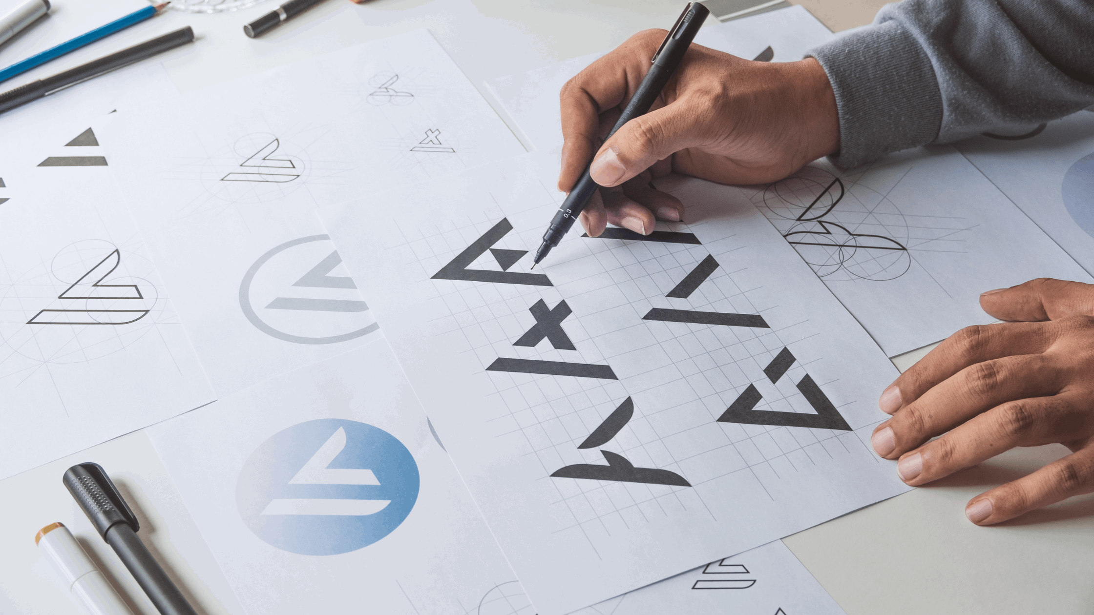 Businesses can leverage graphic design to stand out