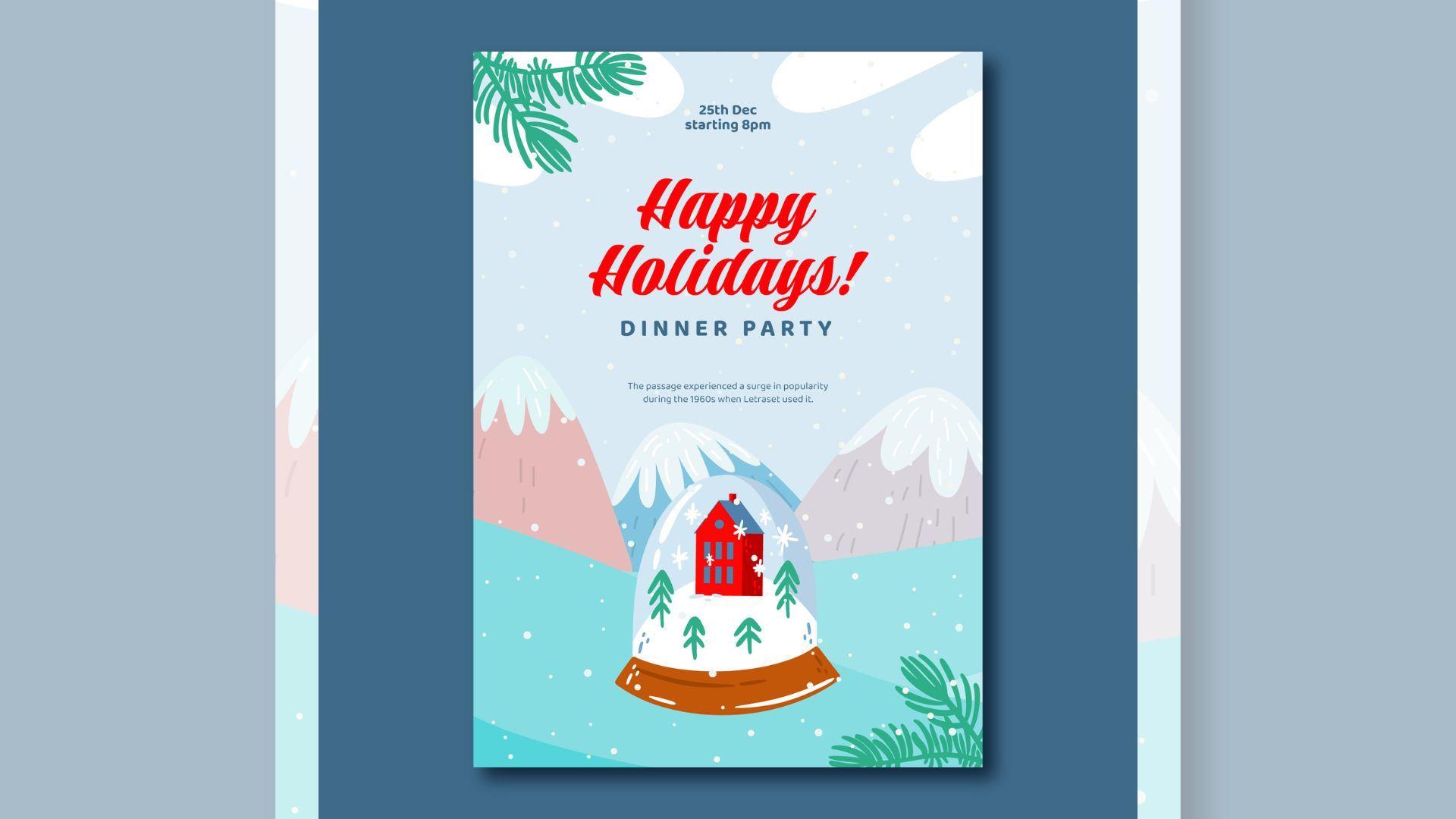 How Holiday Posters Can Promote Your Business Locally